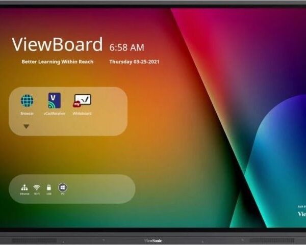 ViewSonic IFP6532-2 65" 4K UHD Interactive Flat Panel Display