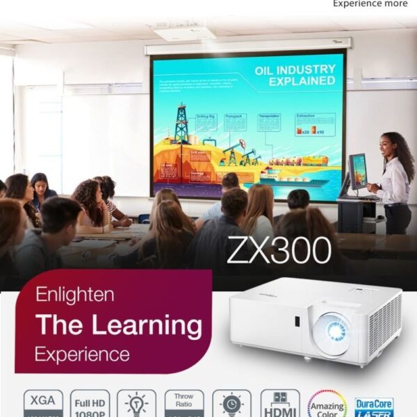 Optoma ZX300 PROJECTOR 3500.0 Lumens XGA Projector
