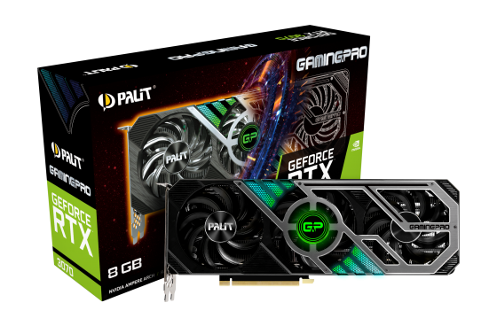 Palit Rtx 3070 Graphics Card Dual Fan Non-lhr Gaming Gpu High Performance Pc